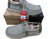 HEY DUDE Wally Sox | Men&#39;s Shoes | Slip-On Casual Shoe | Men&#39;s Size US 1... - £31.63 GBP