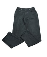 Calvin Klein Jeans Mens 32 Black Straight Mid Rise Button Zip Pocket Den... - £23.65 GBP