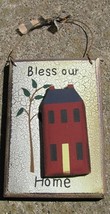  CWP22 - Bless Our Home Wood Sign  - £2.35 GBP