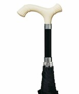 Churchill Umbrella with an Ivory-Colored Italian Handcrafted Handle. Sty... - $149.08 CAD