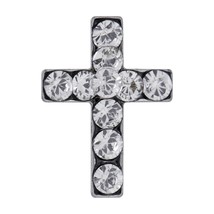 Studex Sensitive Clear Crystal Cross Stainless Steel Hypo-allergenic Stud Earrin - £7.91 GBP