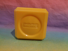 Fisher Price Peek A Boo Sensory Touch Block Yellow Purple Red Toy - $2.96