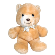 Vintage Animal Fair tan brown teddy bear plush stuffed animal made in Korea - £22.38 GBP