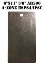 Magnum Target 3/8&quot; AR500 Steel 6&quot;x11&quot; Lower A Zone Plate IPSC/IDPA Silho... - $45.99