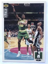 Shawn Kemp 1994-95 Collector&#39;s Choice #140 Seattle Supersonics Basketball Card - £1.08 GBP