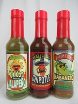 Rare! x3 Hot Sauce Glass Collectible Bottle New Old Stock Pecos Jakes Roadhouse - £21.98 GBP