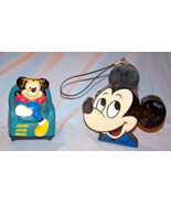 2 Vintage Mickey Mouse Radios-Mickey in Chair, Mickey Head-Lot  10 - $27.43 CAD