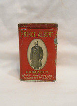 Prince Albert Crimp Cut tobacco can vintage factory No. 256  5th district in N.C - $7.77