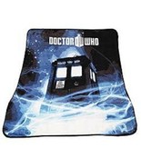 BBC Doctor Who Galafrey Blue Micro Raschel Throw Blanket 50" X 60" Brand New - $49.99