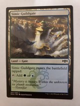 MTG Magic The Gathering Card Simic Guildgate Land Gate Ravnica Allegiance 2019 - £5.72 GBP