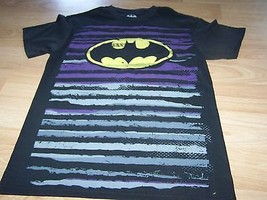 Mens Size Small 34-36 Batman Logo Bat Man Black Short Sleeve Top T Shirt... - $14.00