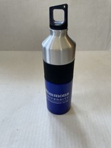 Simmons University Boston Aluminum Water Bottle Blue NWOT College  - £14.73 GBP