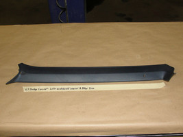 67 Dodge Coronet 4dr Left (Driver) Windshield Interior A Pillar Trim Dark Blue - £28.63 GBP