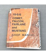 1966 Ford Shop Manual – Comet Falcon Fairlane Mustang Vintage Original Worn - €37,48 EUR