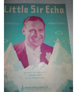 Vintage Little Sir Echo Sheet Music 1939 - $4.08 CAD