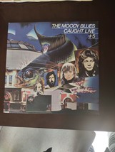 Moody Blues Caught Live +5 1977 Original Double Vinyl LP - £14.69 GBP