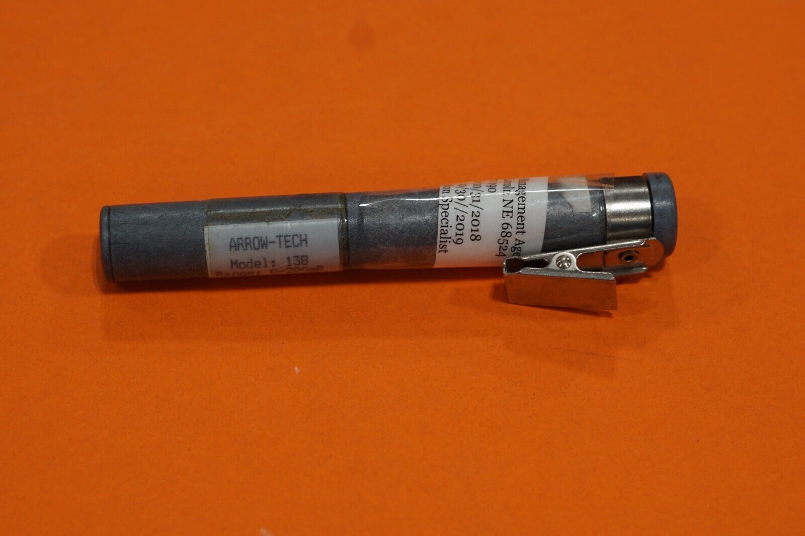 ARROW TECH 138 DIRECT DOSIMETER GEIGER COUNTER PEN VINTAGE RADIATION DET... - $164.99