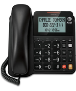 Corded Landline Speaker Phone With Large LCD Display Caller ID Home Offi... - $85.46 CAD