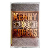 Kenny Rogers 20 Great Years 1990 Cassette Tape Vintage Greatest Hits CBX6 - $19.99
