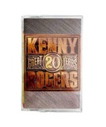 Kenny Rogers 20 Great Years 1990 Cassette Tape Vintage Greatest Hits CBX6 - $19.99