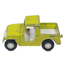 Vintage Tootsie Toy Jeep Truck Green Die Cast Metal 1969 - £7.50 GBP