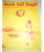 Vintage Beach Ball Boogie by John W. Schaum Piano Solo 1967 - £2.33 GBP