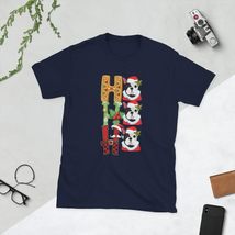 HO HO HO Santa Bulldog Christmas T-Shirt | Dog Lover Shirt Black - £14.58 GBP+