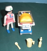 RARE Vintage Playmobil #3979 Pediatric Nurse 100% COMP/NEAR MINT! (A) (retired) - £19.65 GBP