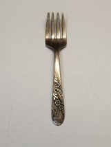 Oneida Community Tudor Plate Silverplate 4.5&quot; Fork - $4.49