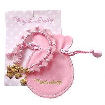 Angelic Pretty Pink Ribbon Bracelet Kawaii Sweet Lolita Japanese Fashion Cute - £39.03 GBP