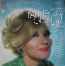 Patti Page&#39;s Greatest Hits [LP] - $29.99