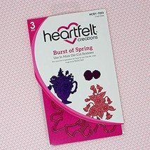 Bundle Heartfelt Creations Burst of Spring Collection Dies+Stamps, HCD17... - $41.00