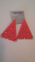 Fashion Spike Triangle Earring - $3.75