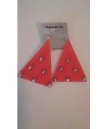 Fashion Spike Triangle Earring - £2.94 GBP