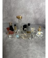 Vintage Empty Perfume Mini Lot Organza Burani Blue Grass Van Cleef Il Bacio - $34.99