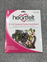 Heartfelt Creations Layered Circles Card-Kraft 6x6 Cardmaking Set HCLC1-... - €12,84 EUR