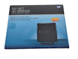 My Net Ac Bridge 4-Port Gigabit WDBMRD0000NBL-HESN Brand New Wd - £27.68 GBP