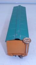 American Flyer Tin Boxcar Orange Green - £23.64 GBP