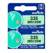 Murata 335 Battery SR512SW 1.55V Silver Oxide Watch Button Cell (10 Batt... - £4.31 GBP+