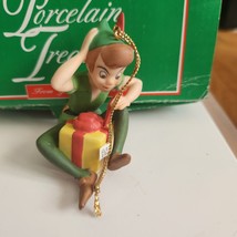 Grolier Peter Pan Christmas Ornament #103 Porcelain Treasures Collection... - £14.41 GBP