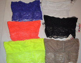 Bongo  Lace Bandeau Bra Tube Top Various Colors Sizes S or M or L NWT - £8.38 GBP