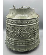 Vtg Lawnware Green Painted Hanging Lamp Retro Camping - $39.97