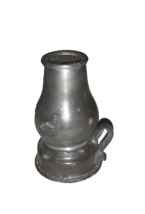 Unique Vintage OIL LANTERN Lamp Shaped Stacked Salt &amp; Pepper Shakers Set - £14.33 GBP