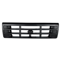 Grille For 1992-97 Ford F350 Front Painted Black Shell &amp; Insert Made Of Plastic - £112.62 GBP