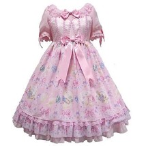 Angelic Pretty Jewel Marine OP Onepiece Dress Pink Sweet Lolita Japanese Fashion - £222.74 GBP