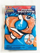 Splash N Swim 22&quot; Orange Fish Pool Ring Float (Brand New Sealed) - £6.97 GBP