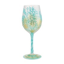 Lolita Wine Glass Under the Sea 9" High 15 oz Gift Boxed Collectible #6012482 image 2