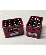 Vintage Pair Of PEPSI COLA Refrigerator Magnet Crates With Magnetic Mini... - $21.60 CAD