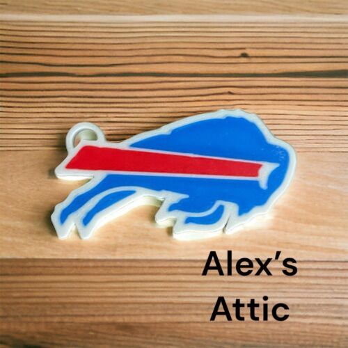 NEW - 3d Printed Buffalo Bills Key Ring - $4.94