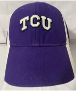 TCU Horned Frogs Hat Mens Strapback Purple Nike Dri-Fit One Size Cap NCA... - $234.24 MXN